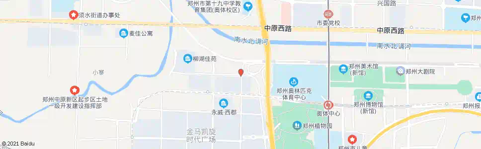 郑州西四环三王庄站_公交站地图_郑州公交_妙搜公交查询2025