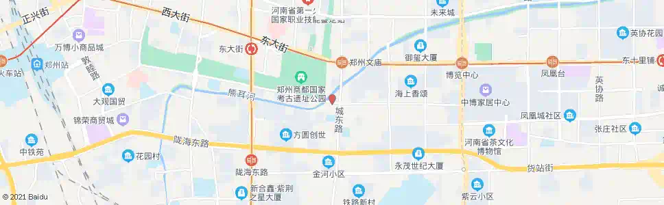 郑州城南路城东路站_公交站地图_郑州公交_妙搜公交查询2025