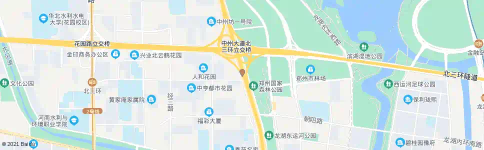 郑州中州大道广电南路_公交站地图_郑州公交_妙搜公交查询2025