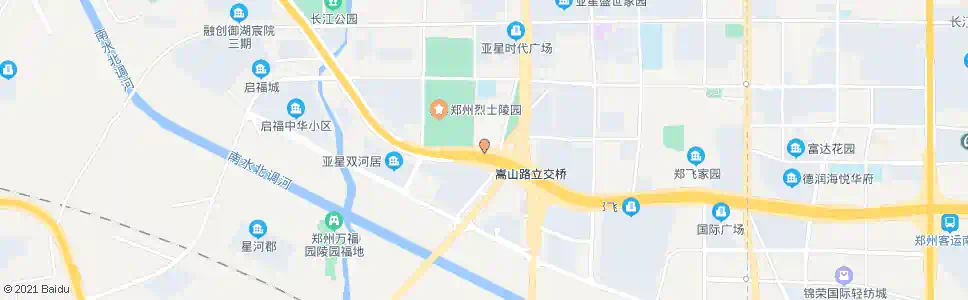 郑州嵩山路_公交站地图_郑州公交_妙搜公交查询2025