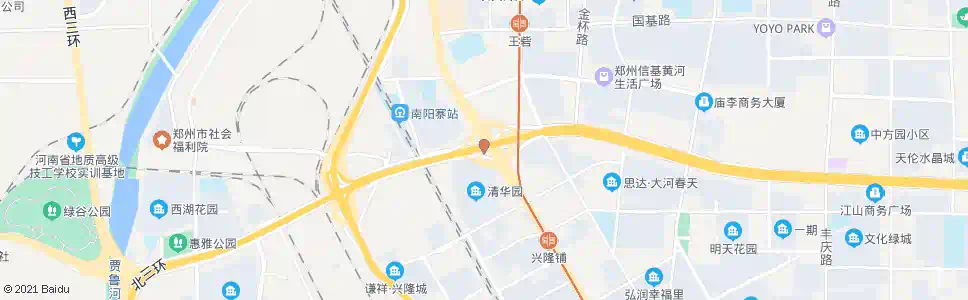 郑州北三环南阳路_公交站地图_郑州公交_妙搜公交查询2025