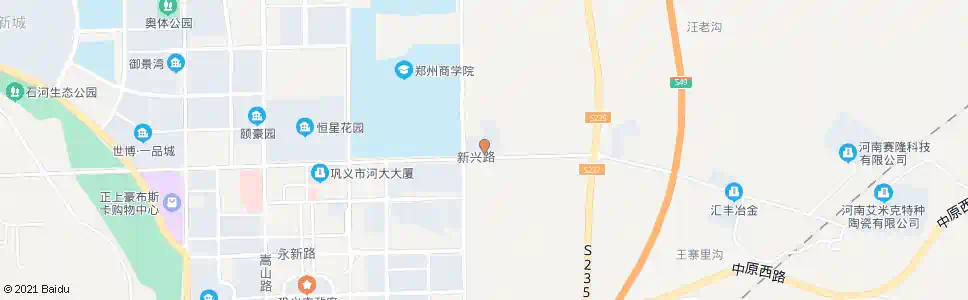 郑州大黄冶村_公交站地图_郑州公交_妙搜公交查询2025