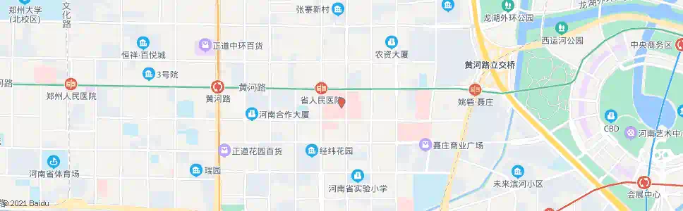 郑州省人民医院站_公交站地图_郑州公交_妙搜公交查询2025