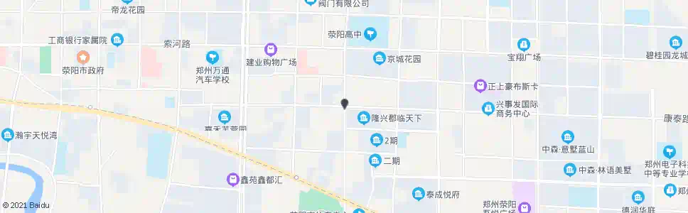 郑州康泰路京城路口_公交站地图_郑州公交_妙搜公交查询2025