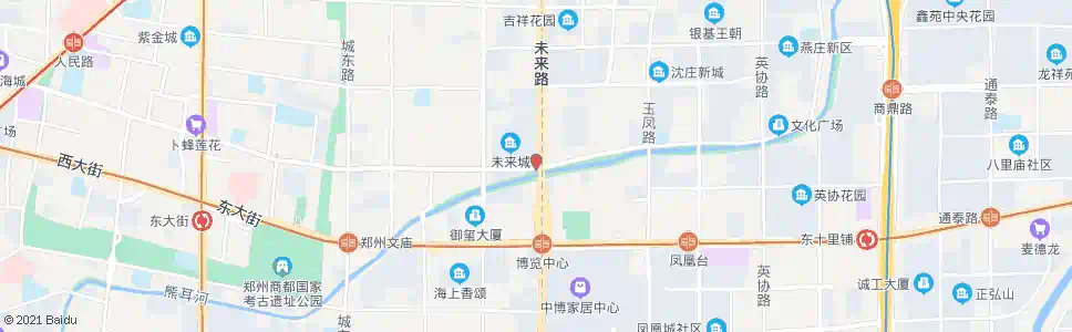 郑州商城路未来路_公交站地图_郑州公交_妙搜公交查询2025