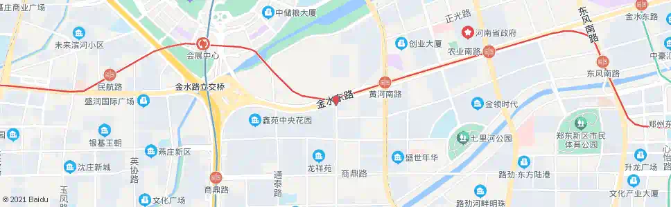 郑州金水东路聚源路站_公交站地图_郑州公交_妙搜公交查询2025
