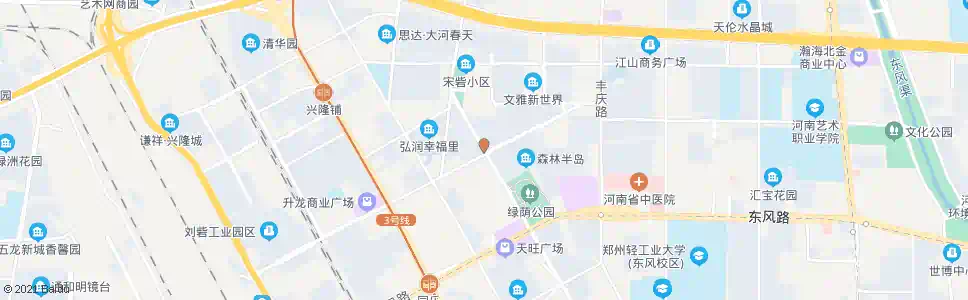 郑州天明路宋寨南街_公交站地图_郑州公交_妙搜公交查询2025