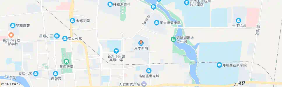 郑州月季新城_公交站地图_郑州公交_妙搜公交查询2025