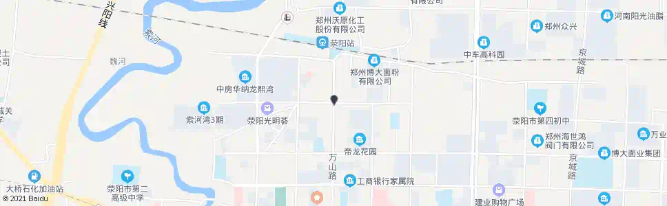 郑州汜河路万山路口_公交站地图_郑州公交_妙搜公交查询2025