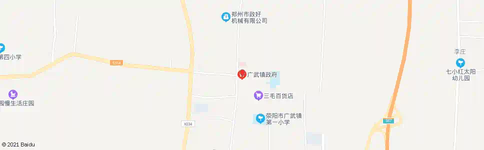 郑州广武镇政府_公交站地图_郑州公交_妙搜公交查询2025