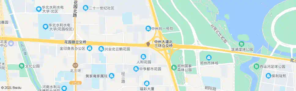 郑州北三环中州大道站_公交站地图_郑州公交_妙搜公交查询2025