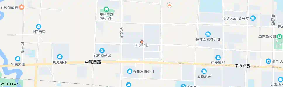 郑州五洲城_公交站地图_郑州公交_妙搜公交查询2025