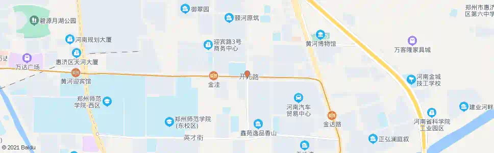 郑州香山路开元路_公交站地图_郑州公交_妙搜公交查询2025