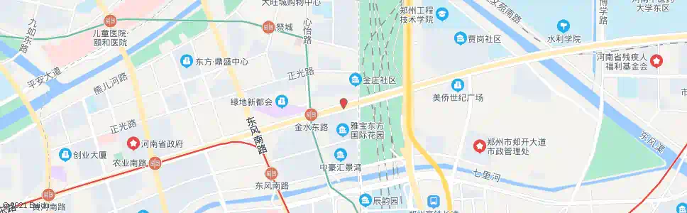 郑州中兴路金水东路站_公交站地图_郑州公交_妙搜公交查询2025