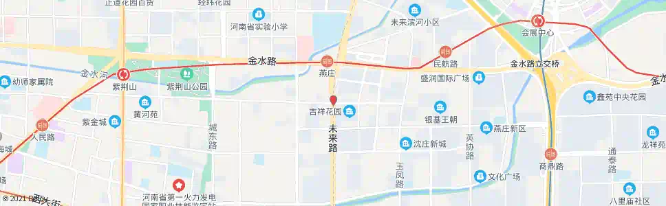 郑州顺河路未来路_公交站地图_郑州公交_妙搜公交查询2025