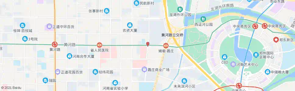 郑州姚寨路黄河路站_公交站地图_郑州公交_妙搜公交查询2025