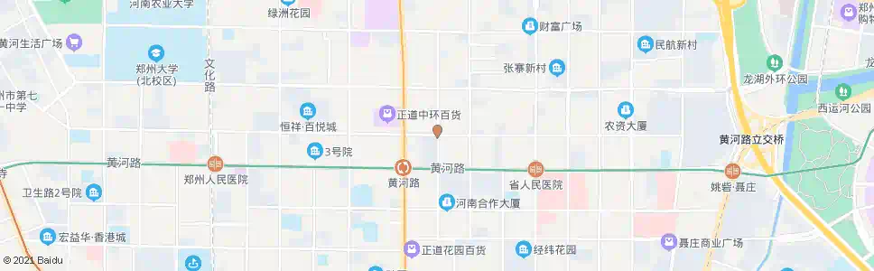 郑州政六街红旗路_公交站地图_郑州公交_妙搜公交查询2025