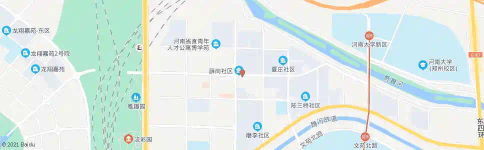 郑州育翔路博学路_公交站地图_郑州公交_妙搜公交查询2025