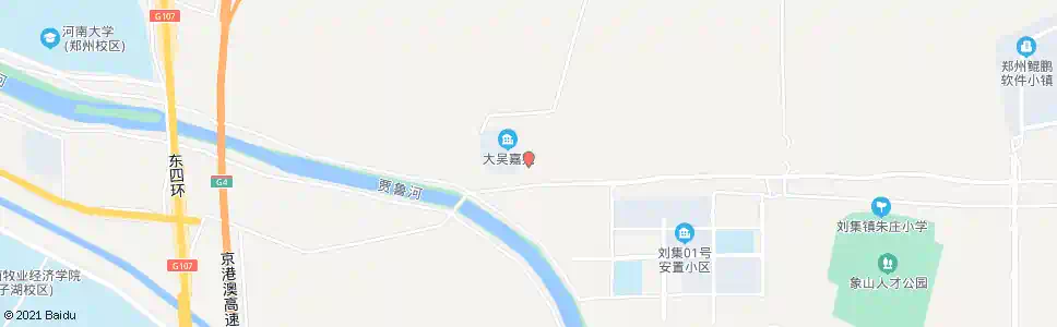 郑州大吴村_公交站地图_郑州公交_妙搜公交查询2025
