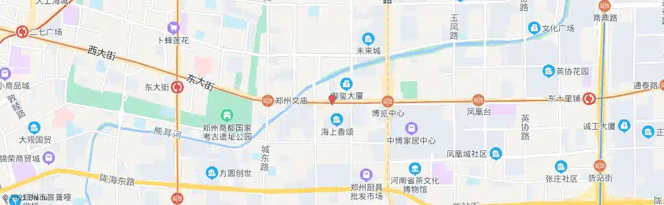 郑州东明路郑汴路站_公交站地图_郑州公交_妙搜公交查询2025