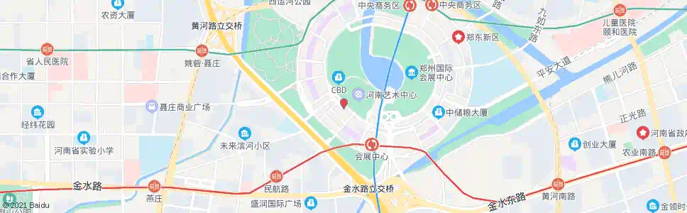 郑州商务内环路商务西六街_公交站地图_郑州公交_妙搜公交查询2025