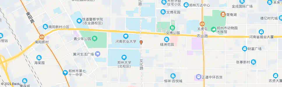 郑州丰产路文化路_公交站地图_郑州公交_妙搜公交查询2025