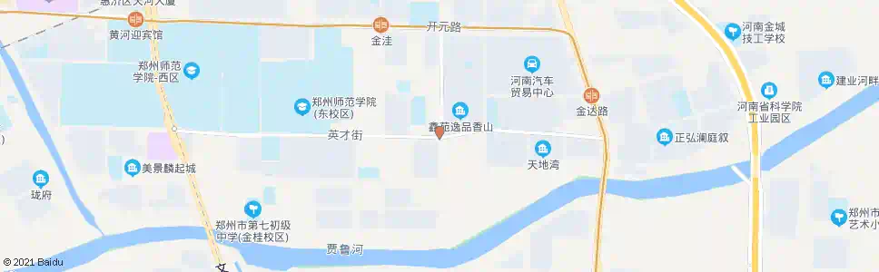 郑州香山路英才街_公交站地图_郑州公交_妙搜公交查询2025