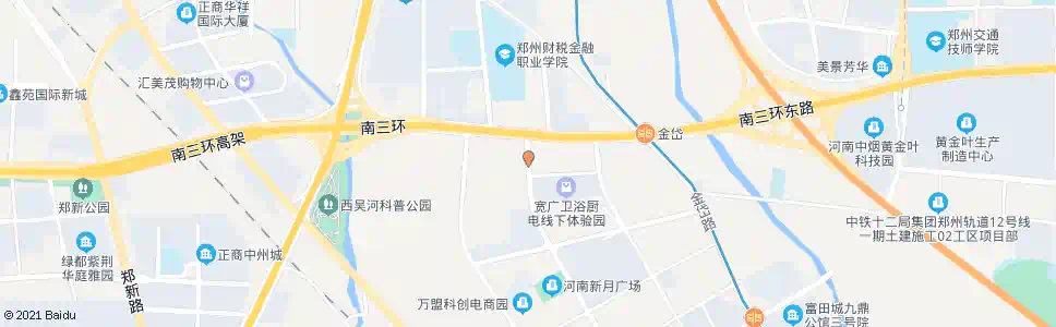 郑州文治路南三环_公交站地图_郑州公交_妙搜公交查询2025