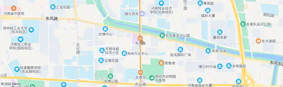 郑州花园路农科路地铁A口_公交站地图_郑州公交_妙搜公交查询2025