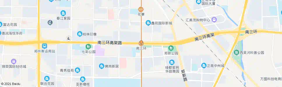 郑州南三环站_公交站地图_郑州公交_妙搜公交查询2025