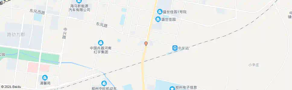 郑州尚庄_公交站地图_郑州公交_妙搜公交查询2025