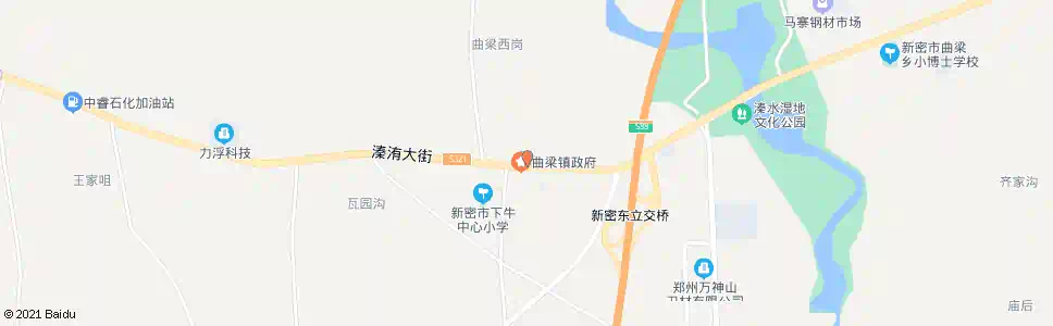 郑州曲梁镇_公交站地图_郑州公交_妙搜公交查询2025
