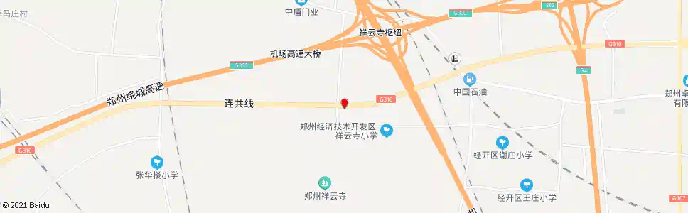 郑州祥云寺_公交站地图_郑州公交_妙搜公交查询2025