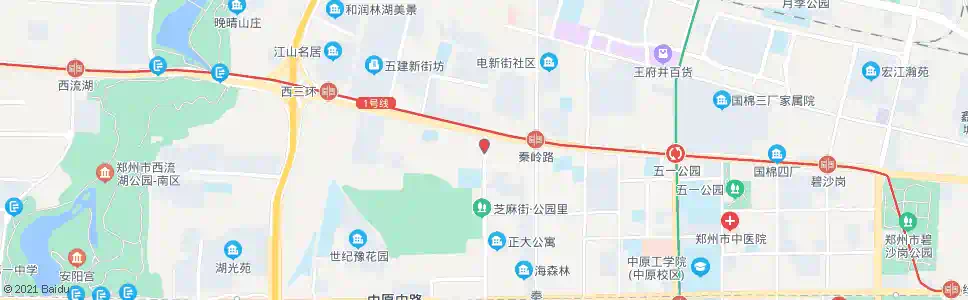 郑州建设路华山路_公交站地图_郑州公交_妙搜公交查询2025