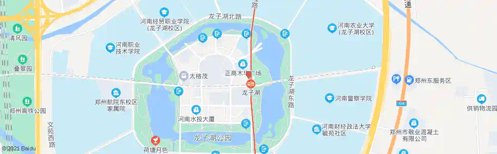 郑州龙子湖地铁c口_公交站地图_郑州公交_妙搜公交查询2025