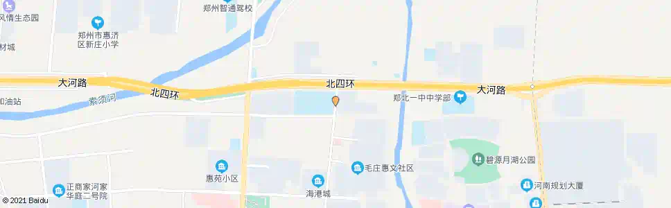 郑州大河路清华园路_公交站地图_郑州公交_妙搜公交查询2025