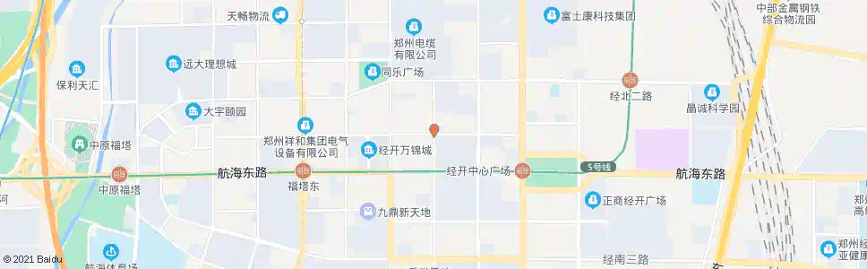郑州经开第六大街经北一路_公交站地图_郑州公交_妙搜公交查询2025