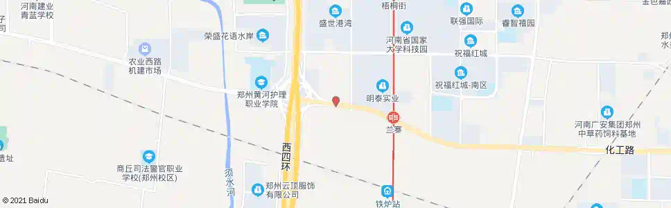 郑州化工路腊梅路_公交站地图_郑州公交_妙搜公交查询2025