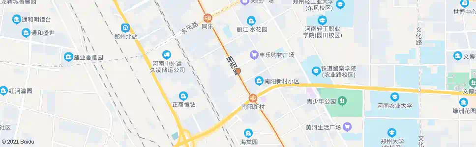 郑州南阳路群英路_公交站地图_郑州公交_妙搜公交查询2025