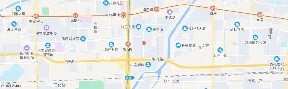 郑州电厂路白庄_公交站地图_郑州公交_妙搜公交查询2025