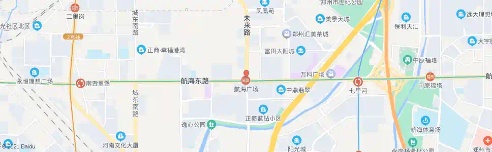 郑州航海东路公交站_公交站地图_郑州公交_妙搜公交查询2025