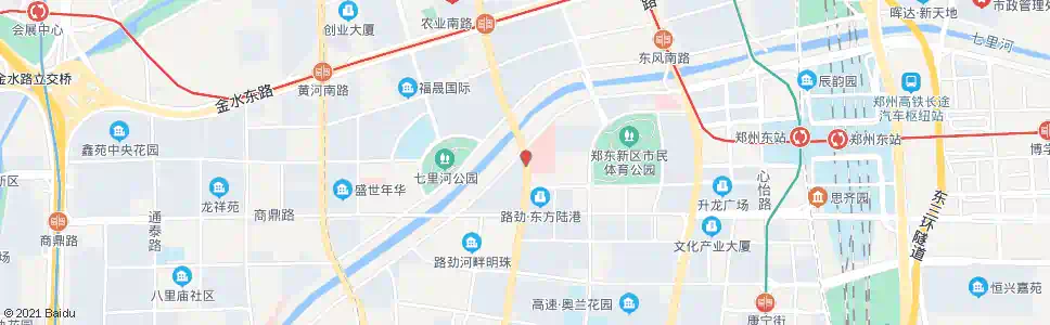 郑州农业南路七里河南路_公交站地图_郑州公交_妙搜公交查询2025