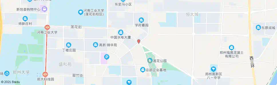 郑州银杏路莲花街_公交站地图_郑州公交_妙搜公交查询2025