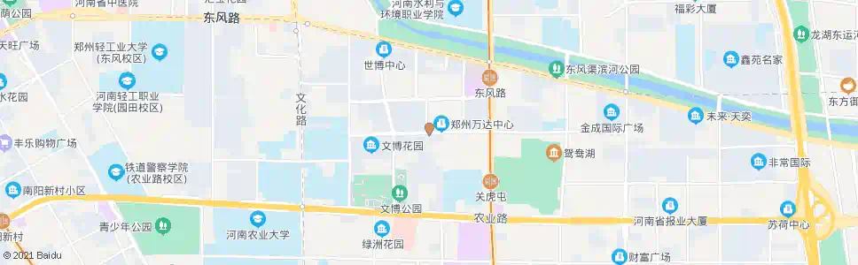 郑州农科路科明路_公交站地图_郑州公交_妙搜公交查询2025