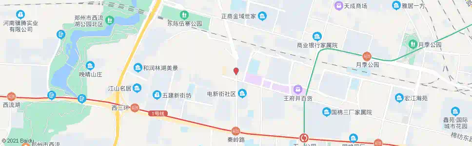 郑州棉纺路秦岭路_公交站地图_郑州公交_妙搜公交查询2025