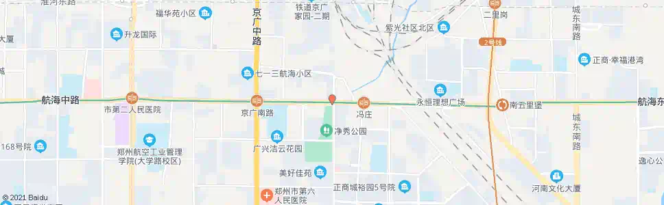 郑州航海路碧云路站_公交站地图_郑州公交_妙搜公交查询2025