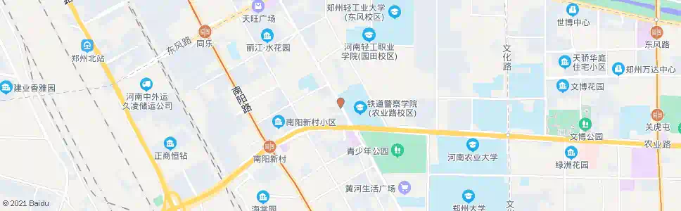 郑州天明路农业路_公交站地图_郑州公交_妙搜公交查询2025