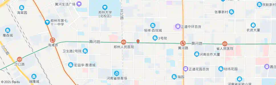 郑州黄河路经八路_公交站地图_郑州公交_妙搜公交查询2025