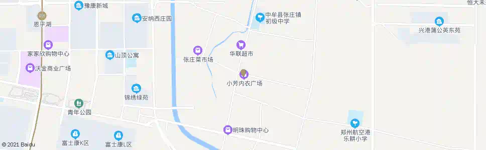 郑州G107张庄_公交站地图_郑州公交_妙搜公交查询2025
