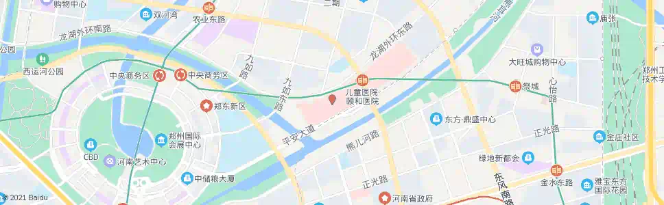 郑州农业东路龙湖外环东路(郑州人民医院颐和医)_公交站地图_郑州公交_妙搜公交查询2025